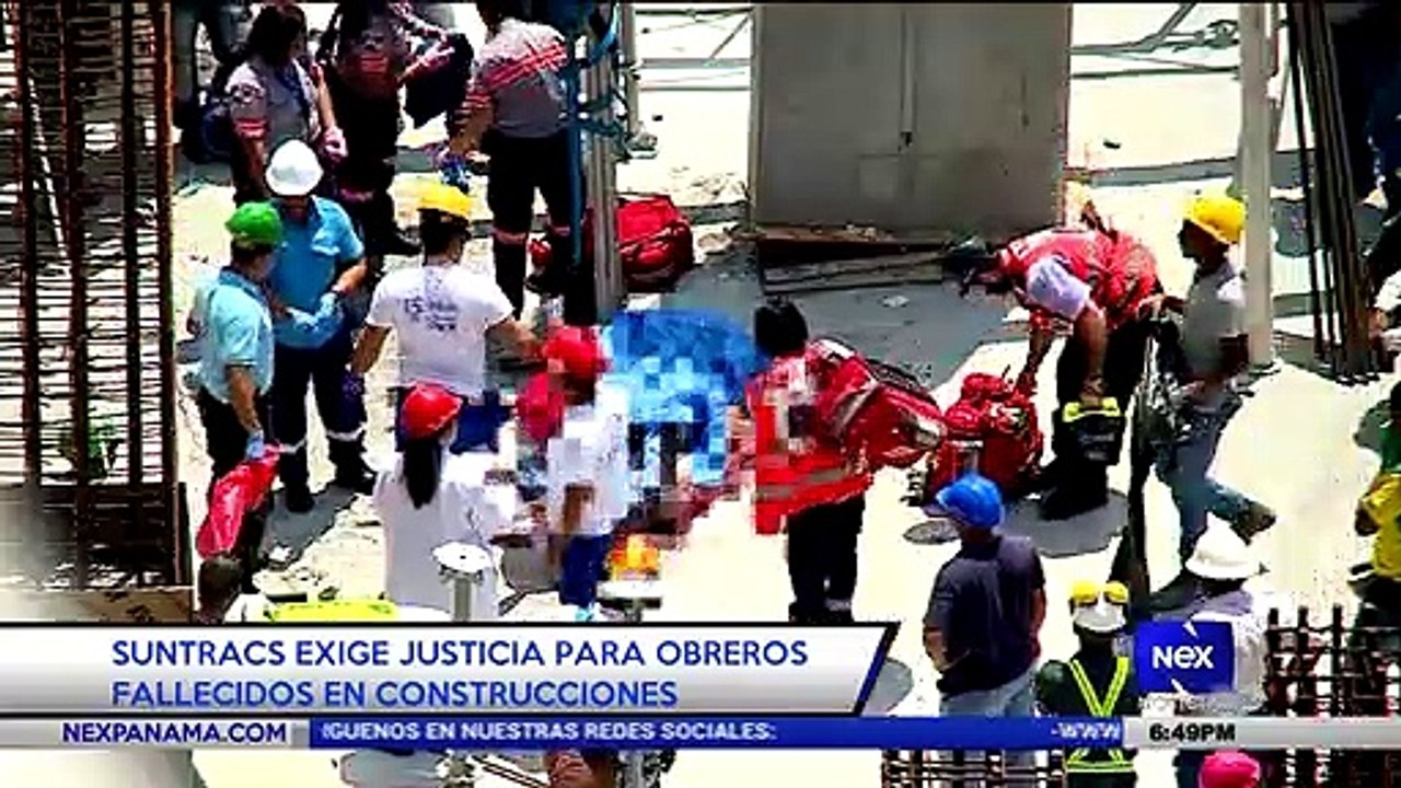 Suntracs exige justicia para obreros fallecidos en construcciones  - Nex Noticias