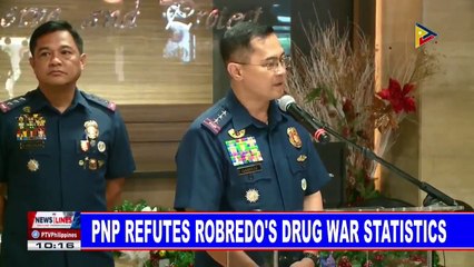PNP refutes Robredo's drug war statistics