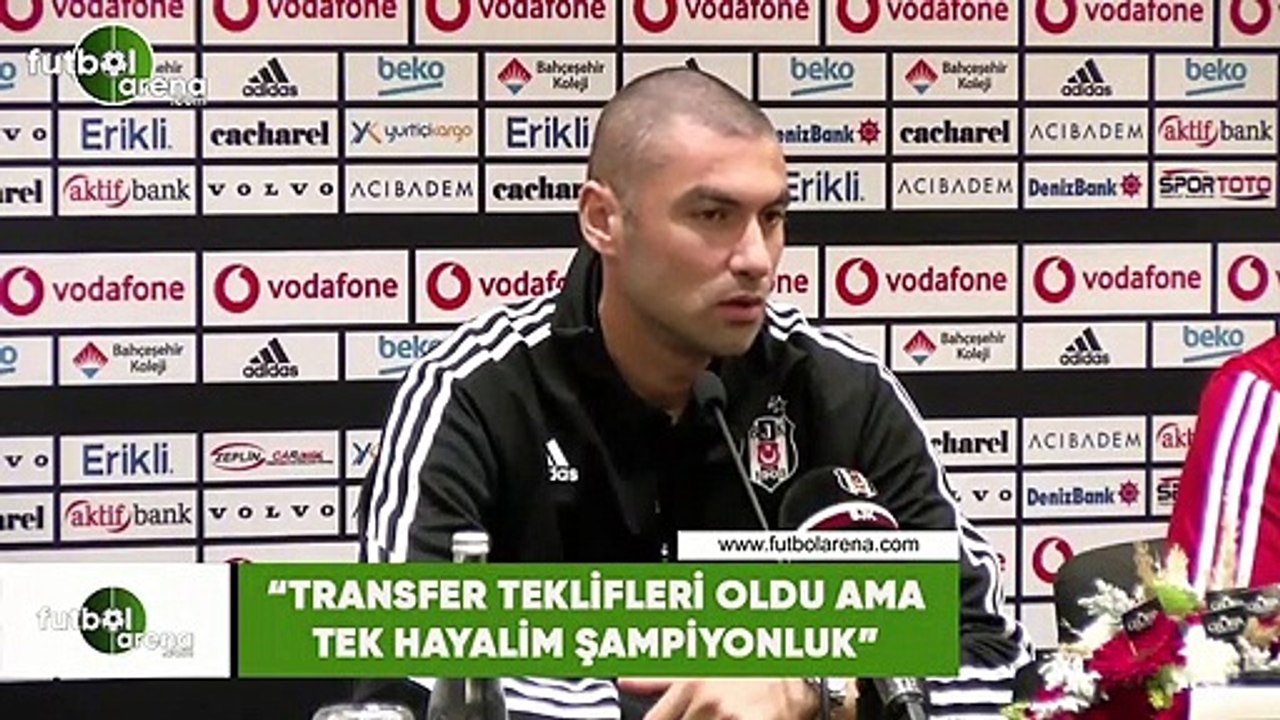 Burak Yılmaz: "Transfer teklifleri oldu ama tek hayalim şampiyonluk"