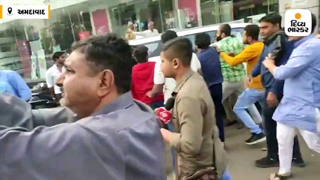 DCP ઝોન-7એ કહ્યું-ABVPના કાર્યાલય પર કોઈએ પથ્થરમારો કર્યો નથી, ABVP-NSUIએ કાર્યાલયે આવી હુમલો કર્યો