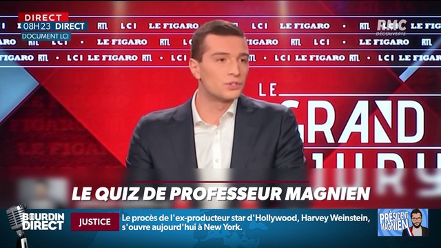Qui a déclaré : Emmanuel Macron n'est pas de France ? ...Relevez le quiz de Professeur Magnien ! - 06/01