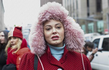 Rose McGowan: Lady Justice will decide Harvey Weinstein's fate