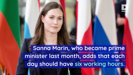 Finland PM Looking to Implement Four-Day Work Week