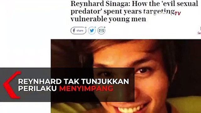 Semasa SMA, Reynhard Tak Tunjukkan Perilaku Menyimpang