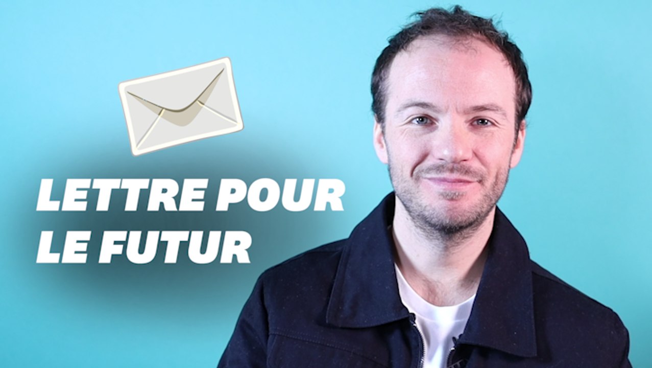 En 2009, il s'était écrit une lettre pour le lui de 2020