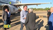 presidente Jair Bolsonaro chegou a Brasília