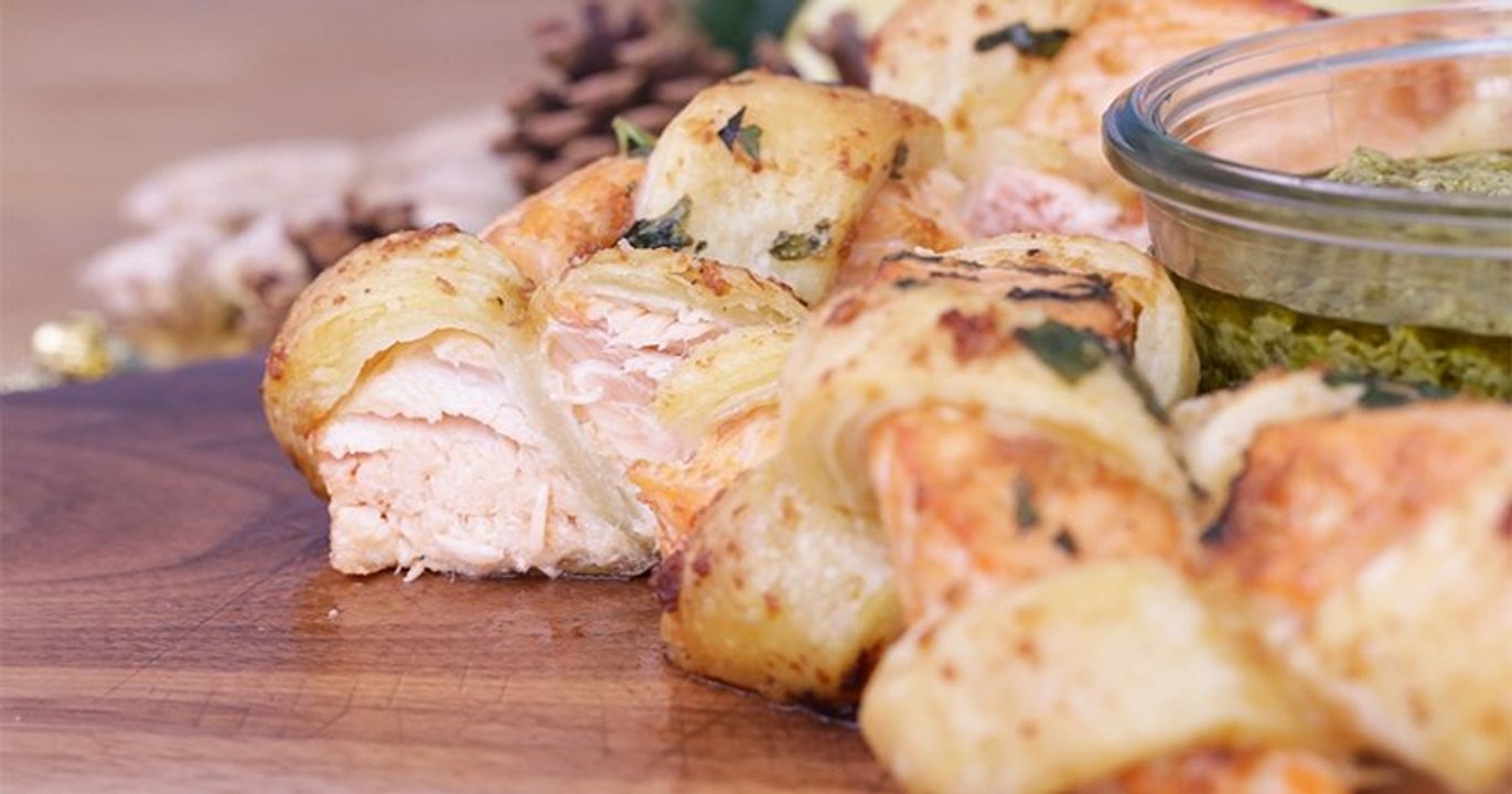 Couronnez le roi des poissons pour les fêtes de fin d'année avec le saumon feuilleté !