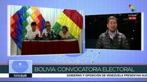 Bolivia: hasta el 3 de febrero se podrá inscribir candidaturas