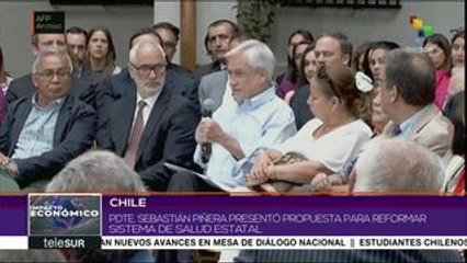 Chile: Piñera presenta propuesta para reformar sistema de salud