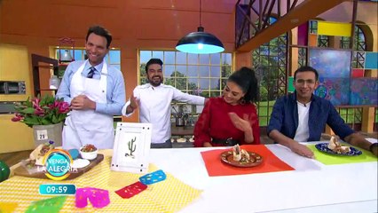 ¡Prepara unas deliciosas Burriquesadillas de carnitas! | Venga La Alegría