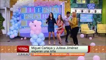 Miguel Cartaya y Julissa Jiménez esperan una niña