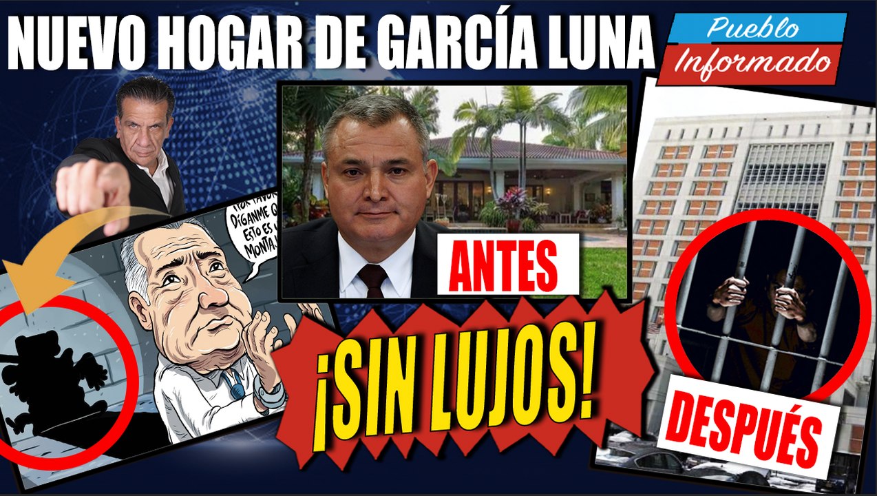 AQUÍ estará GENARO GARCÍA LUNA esperando la próxima audiencia en NY