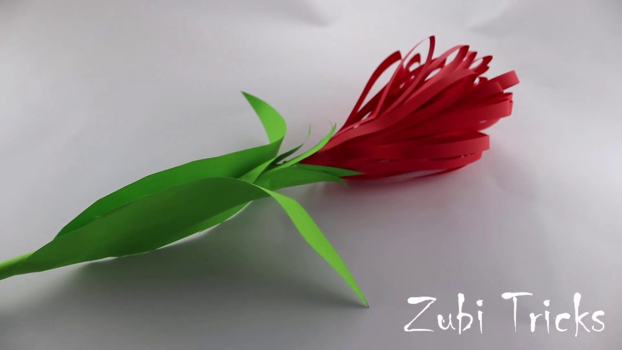 How to Make Beautiful Flower with Paper - Making Paper Flowers Step by Step - DIY Paper Flowers