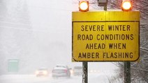 As winter takes hold, drivers should be aware of snow squalls