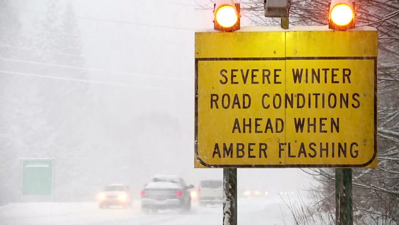 As winter takes hold, drivers should be aware of snow squalls
