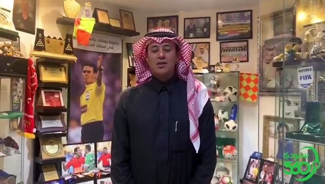 مرعي العواجي لـ سعوديي ٣٦٠ قرار الحكم صحيح بعدم احتساب ركلة جزاء لـ الاهلي @marai alawaji الهلال الاهلي