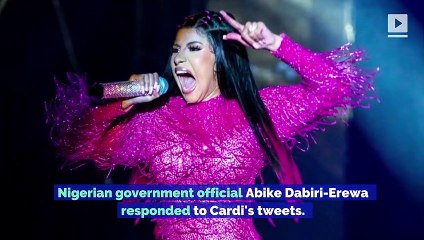 Cardi B Says She Will File for Nigerian Citizenship