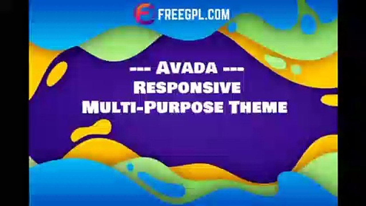 Avada Nulled – Responsive Multi-Purpose Theme Free Download