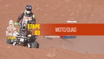 Dakar 2020 - Étape 3 (Neom / Neom) - Résumé Moto/Quad