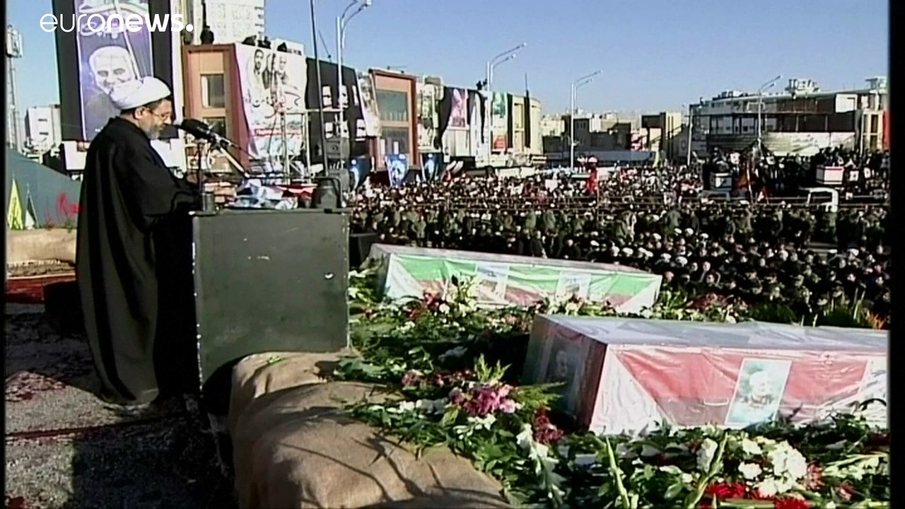 General Soleimani beigesetzt - 56 Tote bei Massenpanik