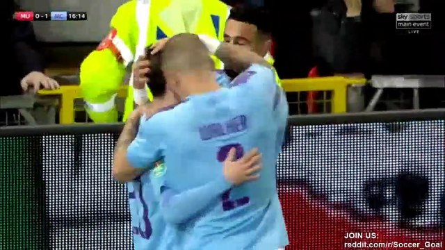 Bernardo Silva Goal HD - Manchester United 0 - 1 Manchester City - 07.01.2020 (Full Replay)