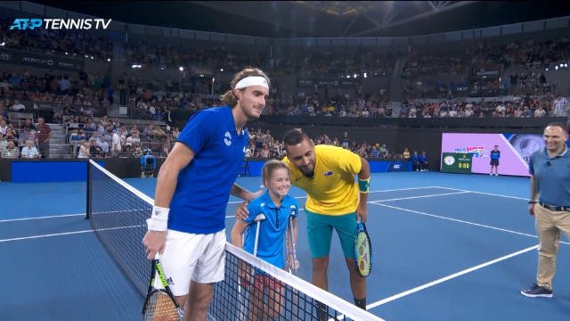 Kyrgios edges Tsitsipas in ATP Cup thriller