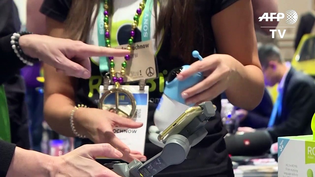 Robots still a big draw at CES preview in Las Vegas
