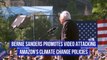Bernie Sanders Promotes Video Attacking Amazon's Climate Change Policies