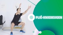 Plié-Kniebeugen - Du Bist Fit