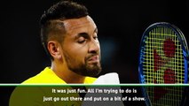 I'm trying to behave! - Kyrgios defeats Tsitsipas in fiery ATP Cup encounter