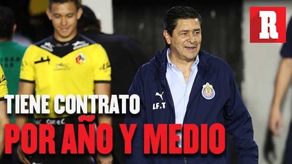 Luis Fernando Tena confirmó que tiene contrato de año y medio