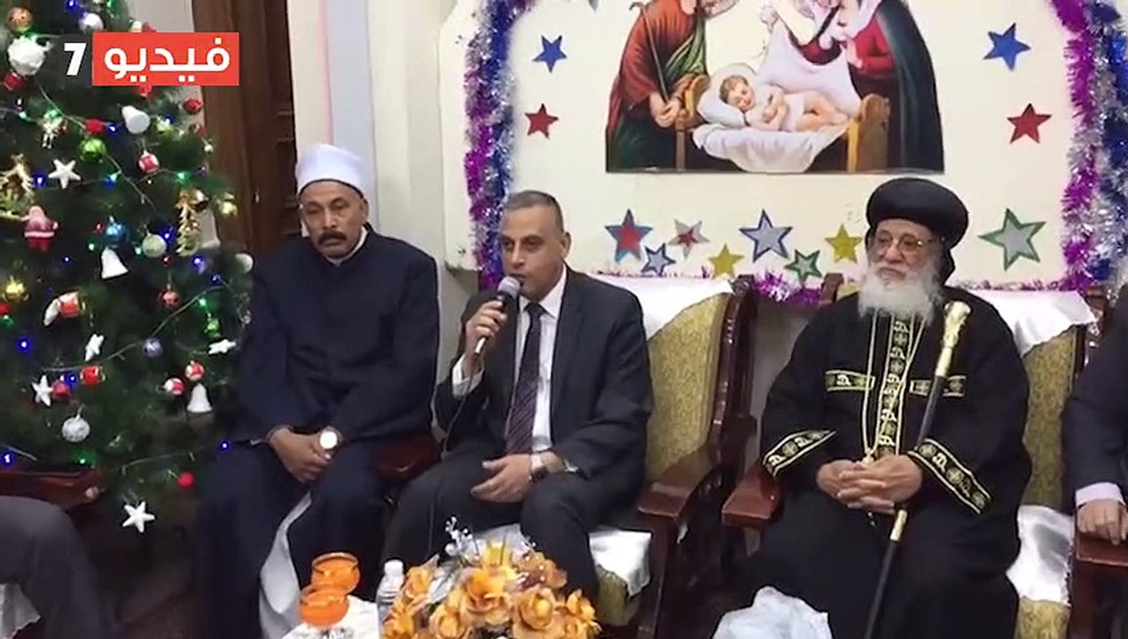 محافظ سوهاج ومدير الأمن يختتمان جولة التهنئة بعيد الميلاد بطهطا وطما