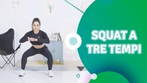 Squat a tre tempi - Siamo Sportivi