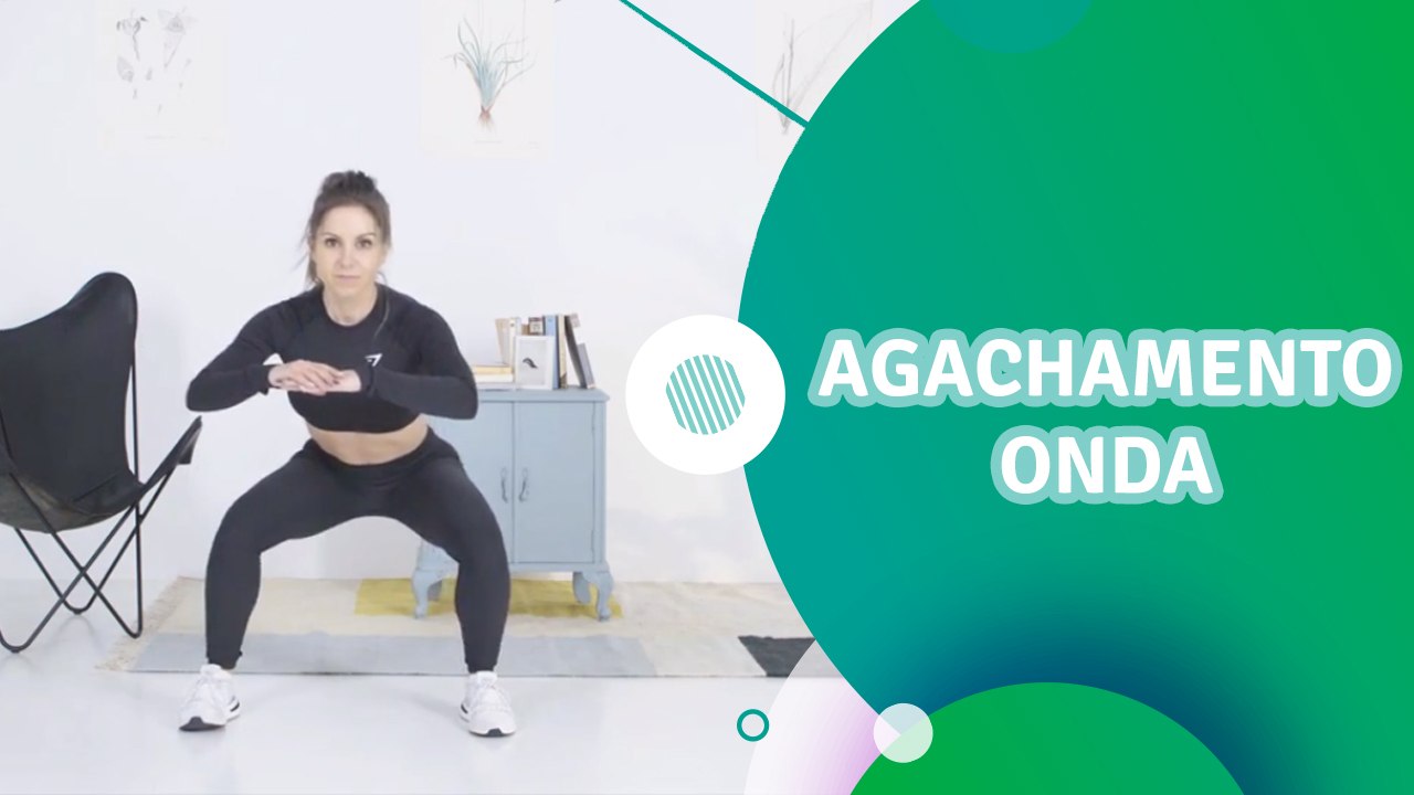 Agachamento onda - Sou Fitness