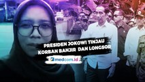 Medcom Update - Presiden Jokowi Tinjau Korban Banjir - Longsor