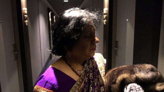 BDMV-237a Aruna & Hari Sharma Rm 417 Ready for Meeting Scandic Ishavshotel Tromsoe Norway Dec 17, 2019