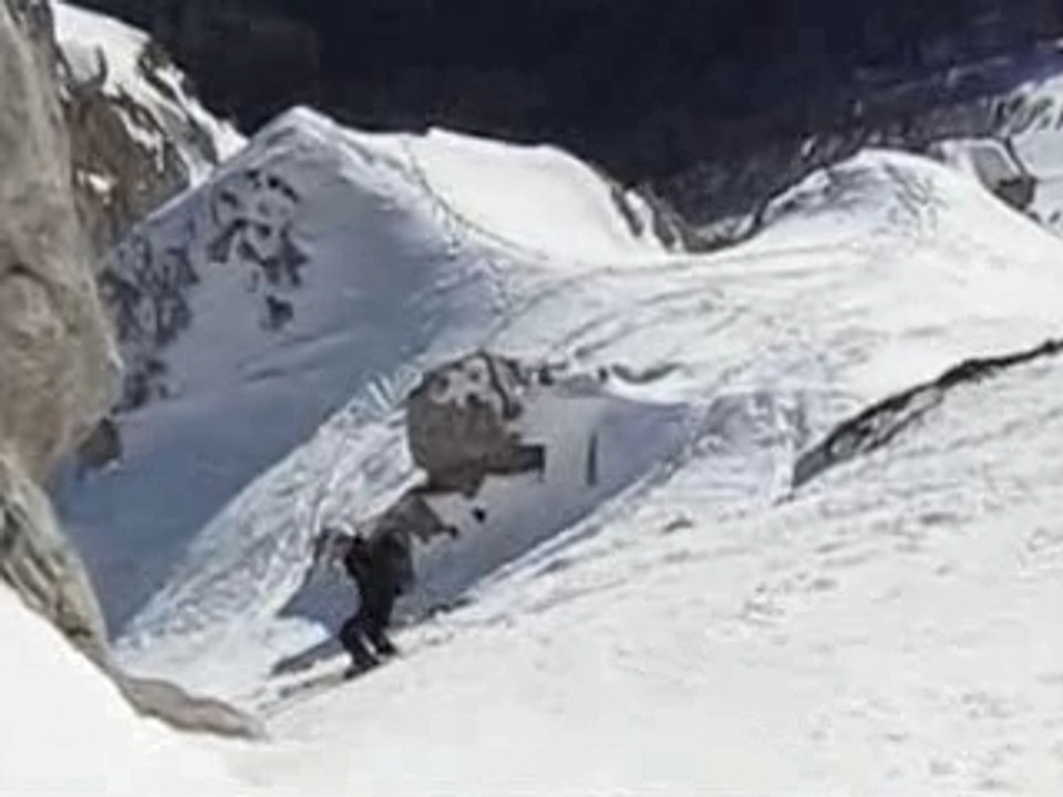 Freeride - couloir des Sultanes