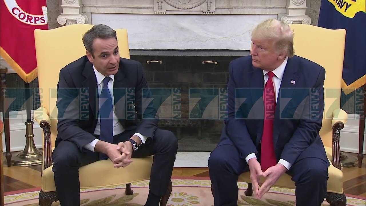 DONALD TRUMP PRET KRYEMINISTRIN GREK MITSOTAKIS - News, Lajme - Kanali 7