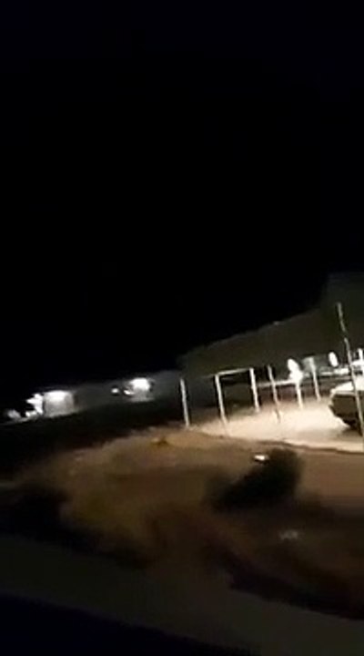 أول فيديو من داخل قاعدة عين الأسد بعد استهدافها بصواريخ إيرانية