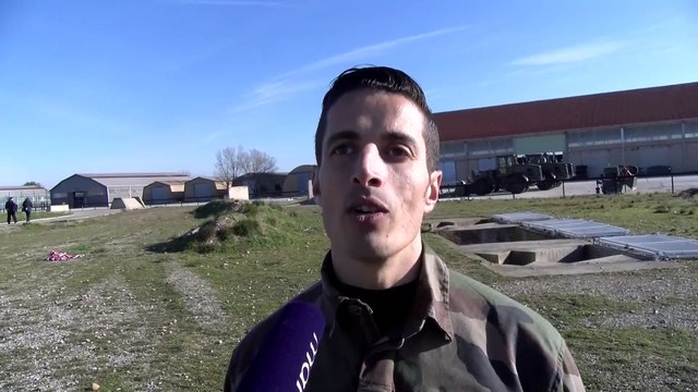 Opération commando d'Istres Provence Handball au 25e RGA : le sergent chef Ali