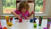 Genevieve makes Toy Cupcakes for Paw Patrol with Icing and Sprinkles-
