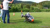 AMAZING BIG RC VARIO EC-120 SCALE MODEL TURBINE HELICOPTER FLIGHT DEMONSTRATION