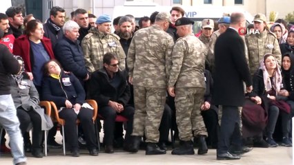 Barış Pınarı Harekatı şehitleri memleketlerine uğurlandı