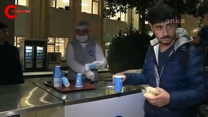 Belediyeden yurttaşlara ücretsiz çorba