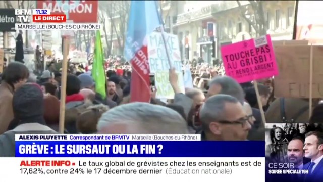Une nouvelle mobilisation contre la réforme des retraites a démarré à Marseille