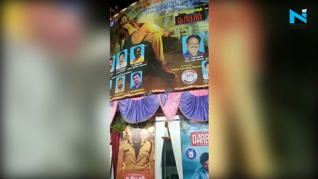 Watch, Fans celebrate the release of Rajinikanth's #Darbar