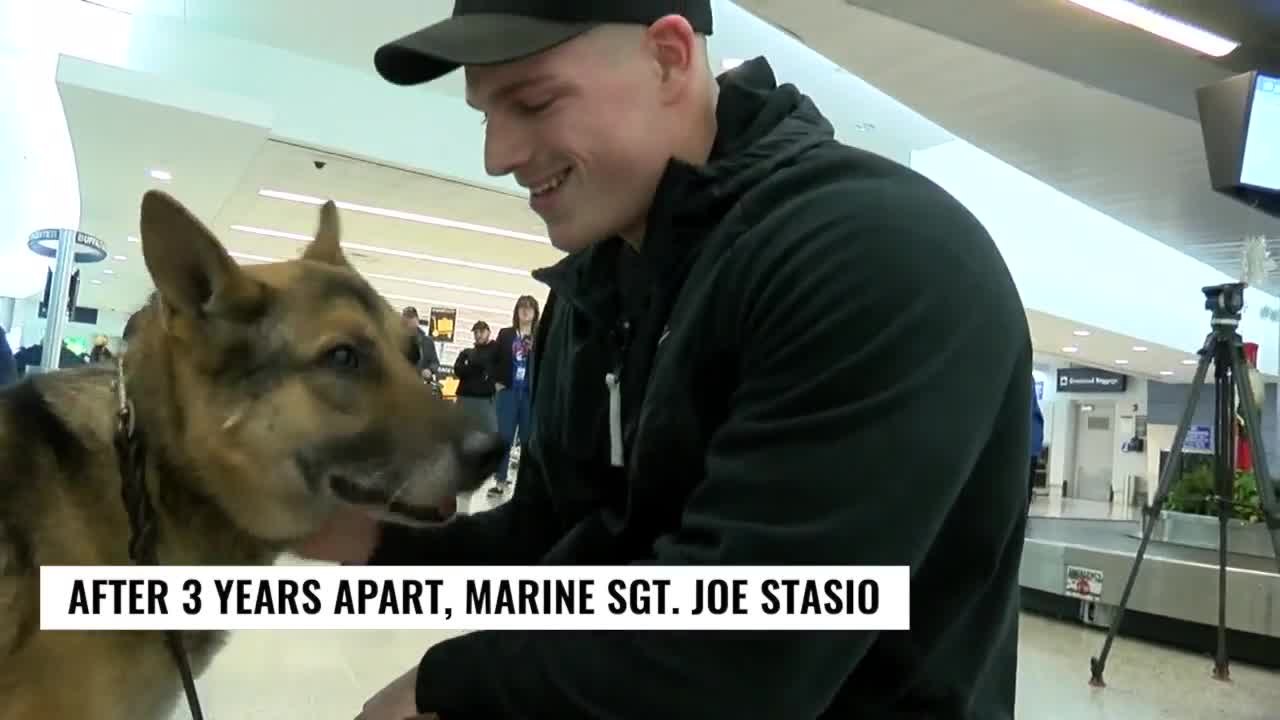 Check This Out: Marine reunited with military w...