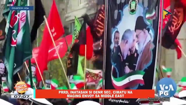 NEWS & VIEWS: PRRD, inatasan si DENR Sec. Cimatu na maging envoy sa Middle East
