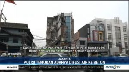 Gedung yang Ambruk di Slipi Alami Pelapukan Beton