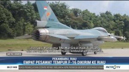 Empat Jet Tempur F-16 Dikirim ke Natuna